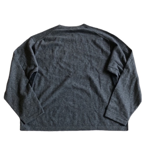 Men’s IMPERMEABLE PLATINUM Gray Cashmere Crewneck Pullover Sweater XXL - Picture 2 of 5